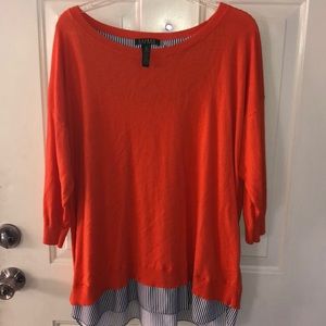 Ralph Lauren women’s orange sweater